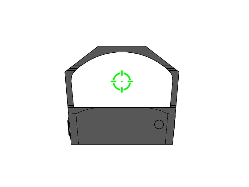 Gideon Optics Alpha, Green Circle Dot - Image 6