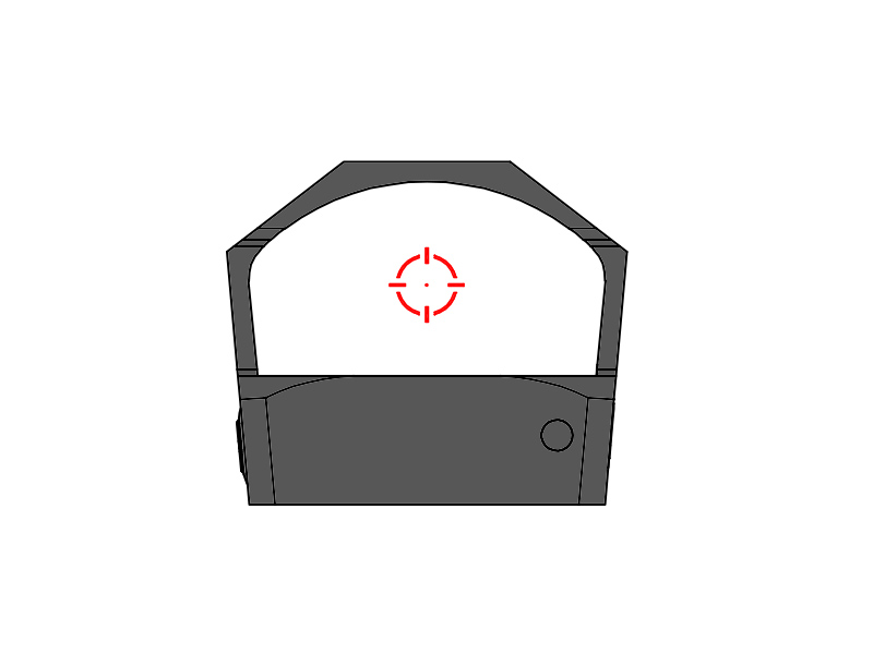 Gideon Optics Alpha Red Circle Dot - Image 2