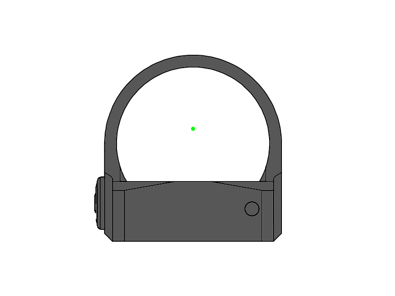 Gideon Optics Omega Red Circle Dot - Image 12