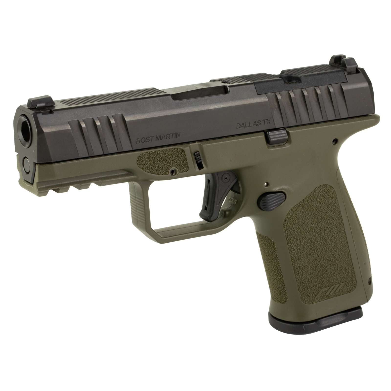 ROST MARTIN RM1C HGA 9MM 4 IN BBL OPTIC READY W RMR PLATE OD GREEN 1/15RD 1/17RD AMG - Image 3