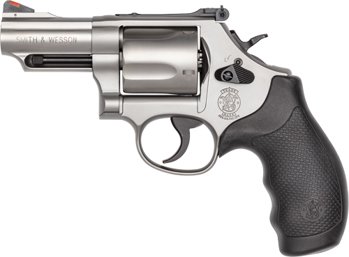 S&W 69 44MAG 2.75" ADJ - 5-SHOT STAINLESS RUBBER - Image 2