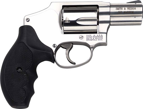 S&W 640 357 2.125" FS 5-SHOT - STAINLESS STEEL RUBBER - Image 2