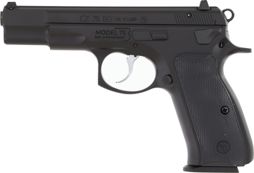 CZ 75-BD 50TH ANNIVERSARY 9MM - FS 10RD BLACK POLYCOTE FINISH - Image 2