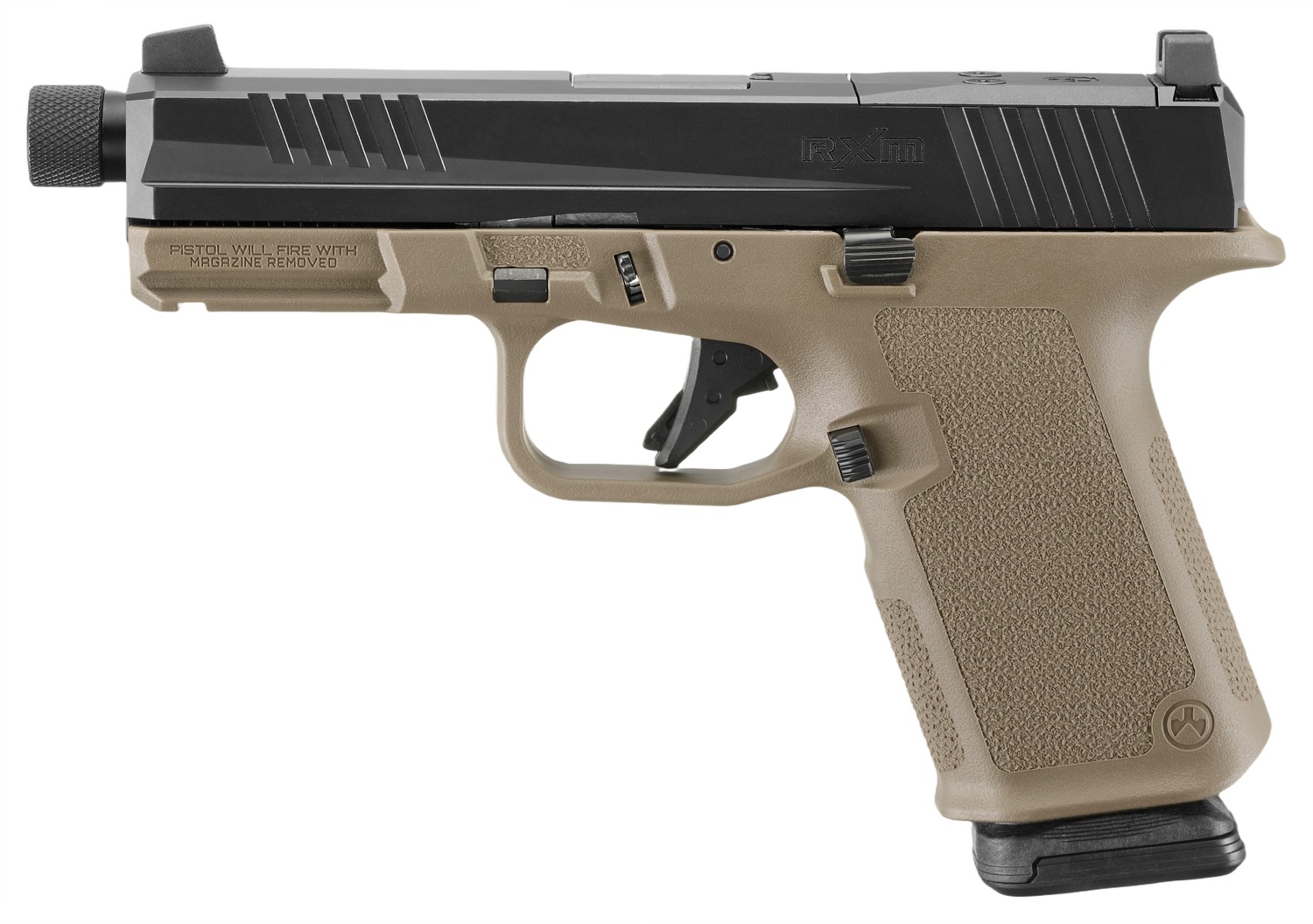 Complete RXM Pistol, Threaded FDE - Image 2