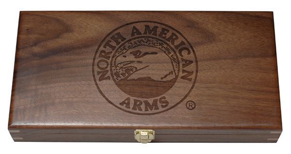 North American Arms 3-Gun Standard Collector’s Set Walnut Display Case - Image 2