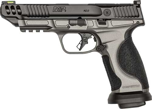 S&W M&P9 M2.0 PC COMPETITOR 5" - 4-17RD MAG METAL FR BI TONE GR - Image 2